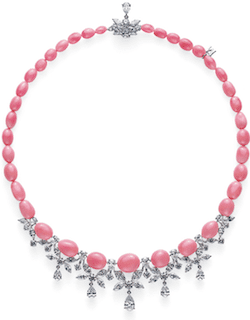 conch pearl necklace by mikimoto