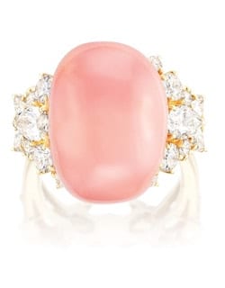 conch pearl ring by mikimoto